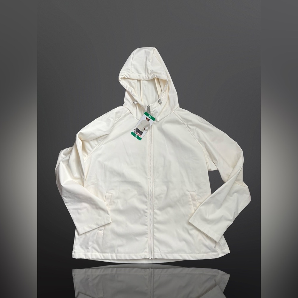 32 Degrees Heat Women's Fleeced Line Hooded Full Zip Softshell Jacket XL